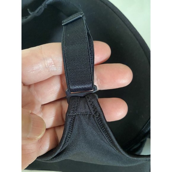 Bali‎ Womens 40DD Black Lace Wirefree Bra 6546 Smooth U Lace  Convertible NWOT - Picture 7 of 16